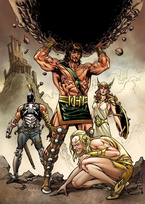 greek mythology in marvel.